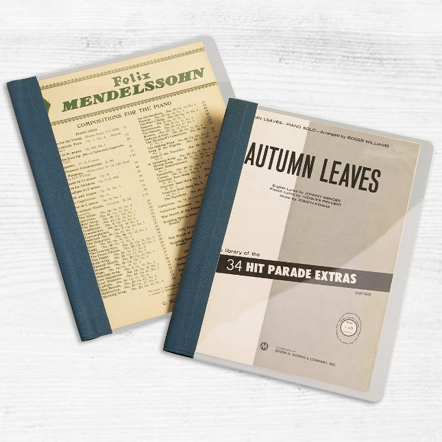 Spine Wrap™ Music Binders with Clear Cover