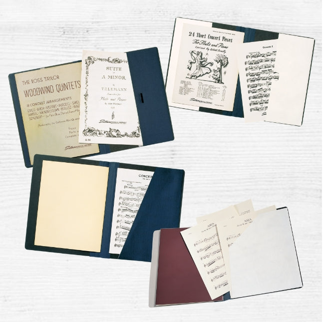 Quick Bind™ Music Binder with Board Cover (One Pocket) - Pack of 5