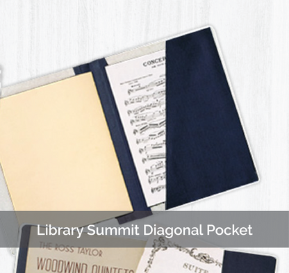 Diagonal Pocket Music Binder